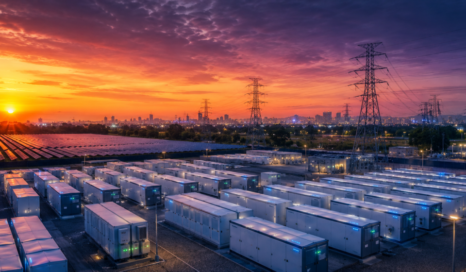BESS India, battery energy storage India, green energy India, India renewable energy 2026, solar storage India, grid-scale battery storage, India power sector, energy transition India, CEA battery regulations, SECI tenders, sodium ion battery India, clean energy India, India 500 GW target, battery storage boom India, peak power demand India